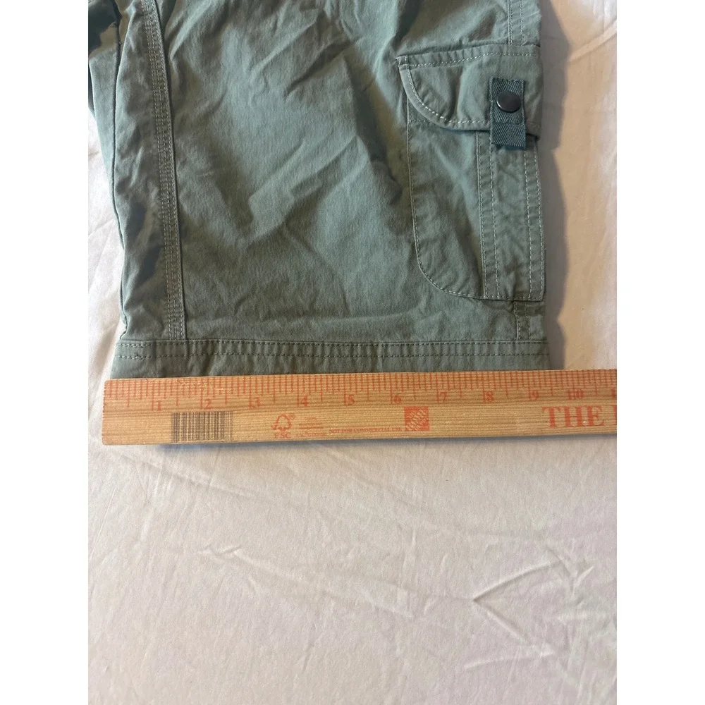 Kuhl Cargo Shorts Womens 8 Green Good Hiking‎ Outdoor Utility Sage Olive